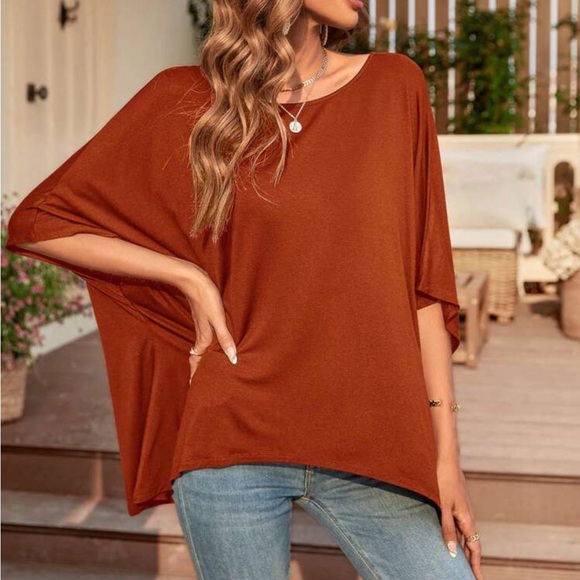 Boho batwing sleeve top - Picture 6 of 16